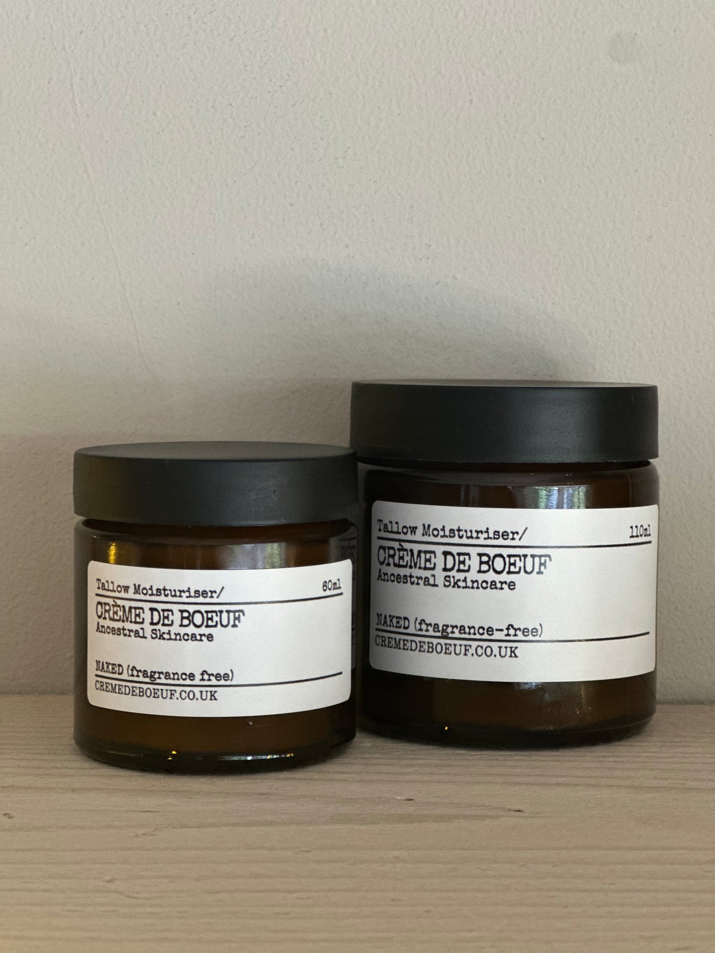 Naked  Whipped Moosturising Tallow Cream  (fragrance free)