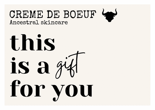 Crème de Boeuf Gift Card